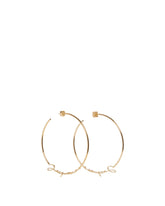 Gold Les Creoles Hoop Earrings | PDP | Antonia