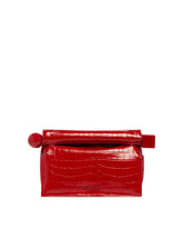 Red Rond Carre Clutch - Women's bags | PLP | Antonia