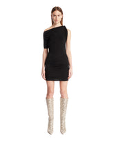 Black Draped Mini Dress - JACQUEMUS | PLP | Antonia