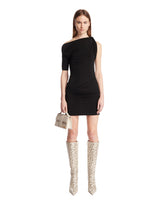 Black Draped Mini Dress - JACQUEMUS | PLP | Antonia