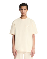 Beige Logoed T-Shirt - Men's t-shirts | PLP | Antonia