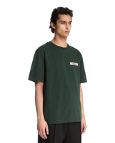 Green Gros Grain T-Shirt | PDP | Antonia