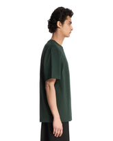 Green Gros Grain T-Shirt | PDP | Antonia