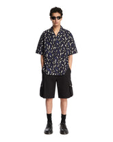 Black Cargo Bermuda with Belt - Jacquemus men | PLP | Antonia