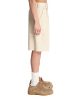 Beige Melo Shorts | PDP | Antonia