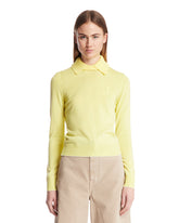 Yellow Logo Knit Polo - JACQUEMUS | PLP | Antonia