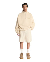 Beige Gros Grain Sweatshirt - Jacquemus men | PLP | Antonia