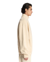 Beige Gros Grain Sweatshirt | PDP | Antonia