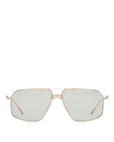 Gold Jagger Sunglasses - JACQUES MARIE MAGE | PLP | Antonia