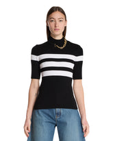 Striped Short-Sleeve Top | PDP | Antonia