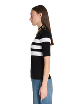 Striped Short-Sleeve Top | PDP | Antonia