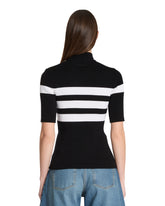 Striped Short-Sleeve Top | PDP | Antonia