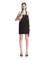 Black Short Strapped Dress - JEAN PAUL GAULTIER WOMEN | PLP | Antonia