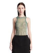 Green Spirale Bodysuit - JEAN PAUL GAULTIER | PLP | Antonia