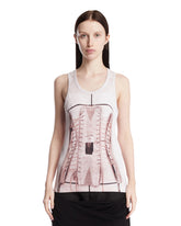 Beige Trompe L Oeil Top - JEAN PAUL GAULTIER WOMEN | PLP | Antonia