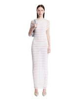 White Semi-Transparent Mariniere Dress - JEAN PAUL GAULTIER | PLP | Antonia