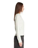 Light Blue Wool Crewneck Sweater | PDP | Antonia