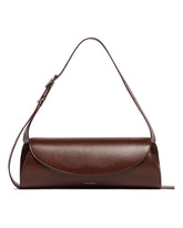 Brown Small Cannolo Bag | PDP | Antonia