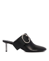 Black Mules with Buckle | PDP | Antonia