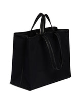 Black Suede Tote Bag | PDP | Antonia