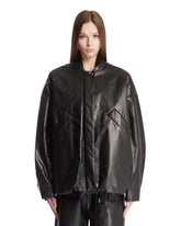 Black Padded Bomber | PDP | Antonia