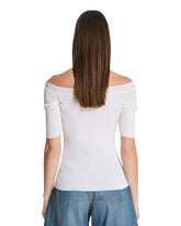 White Off-Shoulder Top | PDP | Antonia