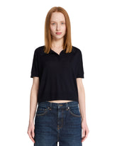 Blue Morgane Polo - new arrivals women's clothing | PLP | Antonia