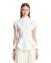 Top Peplum Bianco - KHAITE | PLP | Antonia