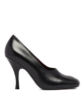 Black Eva Peep Toe Pumps - KHAITE WOMEN | PLP | Antonia