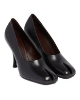 Black Eva Peep Toe Pumps - KHAITE WOMEN | PLP | Antonia