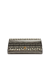 Black Audrey Bag with Cream Python Dot Print - KHAITE WOMEN | PLP | Antonia