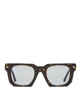 Brown Mask J3 Sunglasses - KUBORAUM WOMEN | PLP | Antonia