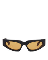 Black Mask E21 Sunglasses - KUBORAUM WOMEN | PLP | Antonia