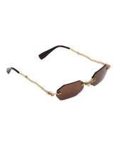 Gold Mask H46 Sunglasses - KUBORAUM WOMEN | PLP | Antonia