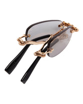 Rose Gold Mask H47 Sunglasses | PDP | Antonia