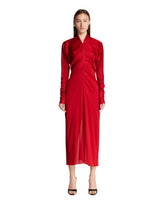 Abito Rosso In Seta - LANVIN DONNA | PLP | Antonia