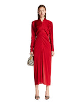 Abito Rosso In Seta - LANVIN DONNA | PLP | Antonia