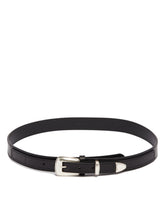 Black Leather Western Belt - Women's accessories | PLP | Antonia