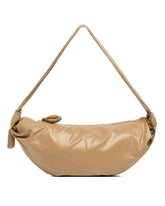 Beige XL Soft Croissant Bag | PDP | Antonia