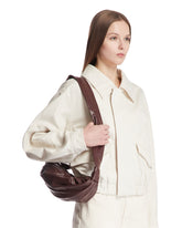 Brown Large Soft Croissant Bag - LEMAIRE WOMEN | PLP | Antonia