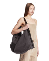 Dark Gray Flag Hobo Bag - LEMAIRE WOMEN | PLP | Antonia