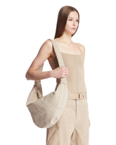 Beige XL Soft Croissant Bag - New arrivals women's bags | PLP | Antonia