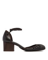 Brown Leather Pumps - LEMAIRE WOMEN | PLP | Antonia