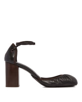 Brown Leather Pumps - LEMAIRE WOMEN | PLP | Antonia