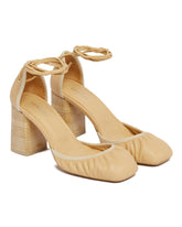 Beige Leather Pumps - Women's shoes | PLP | Antonia