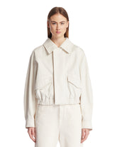 Giacca Blouson In Cotone Beige - LEMAIRE | PLP | Antonia