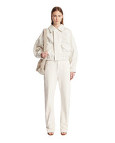 Giacca Blouson In Cotone Beige - LEMAIRE | PLP | Antonia