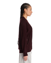 Cardigan Twisted Burgundy | PDP | Antonia