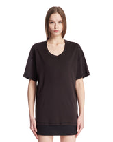 T-Shirt Classica In Cotone Nera - LEMAIRE | PLP | Antonia