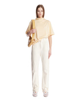 Yellow Scarf Cotton T-shirt - LEMAIRE WOMEN | PLP | Antonia